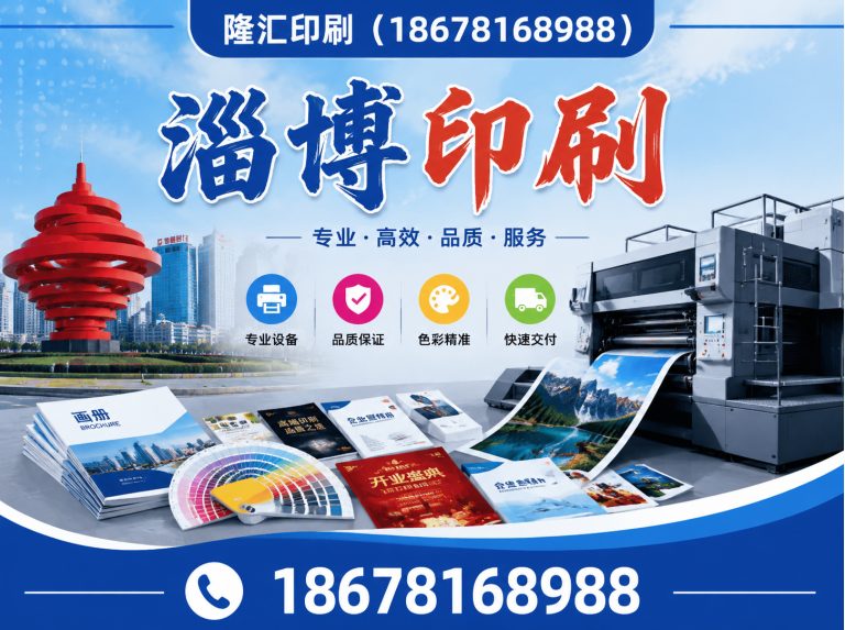 沂源县淄博印刷展示图